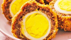 Scotch Egg with Curry Mayo